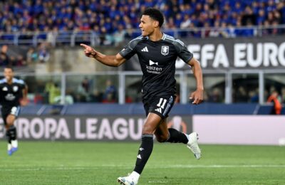 Villa in control of Europa League quarter final over Bologna