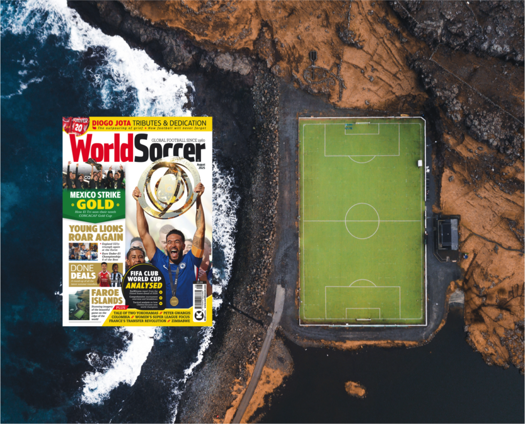 Out now: World Soccer August 2025