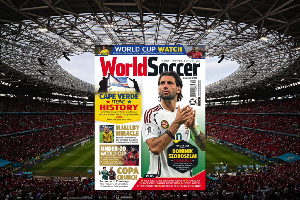 Out now: World Soccer December 2025