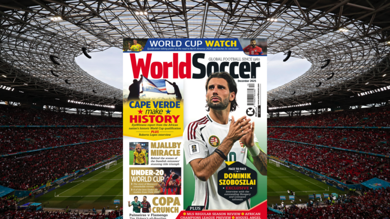Out now: World Soccer December 2025