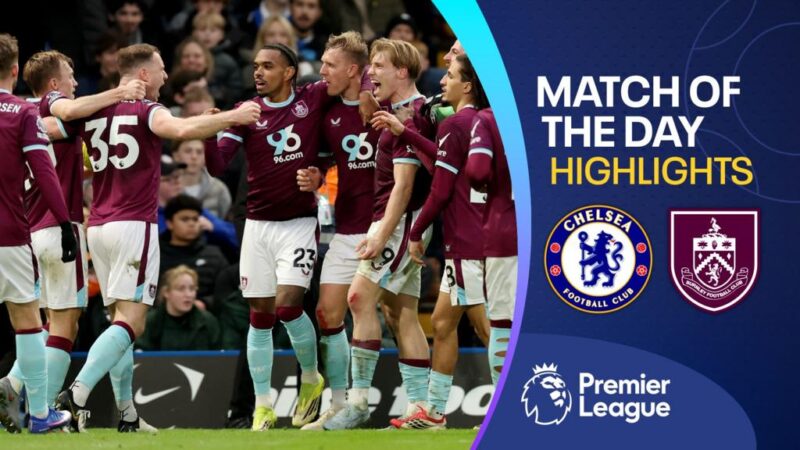 Ten-man Chelsea drop points again as Burnley score stoppage-time equaliser