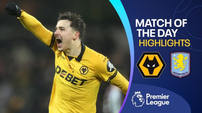 Wolves dispatched Aston Villa to avoid Premier top flight fewest-points record
