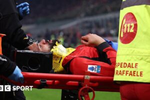 Loftus-Cheek carried off after collision