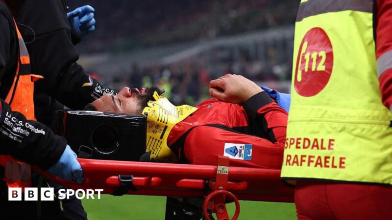 AC Milan Transfer News: Loftus-Cheek carried off after collision