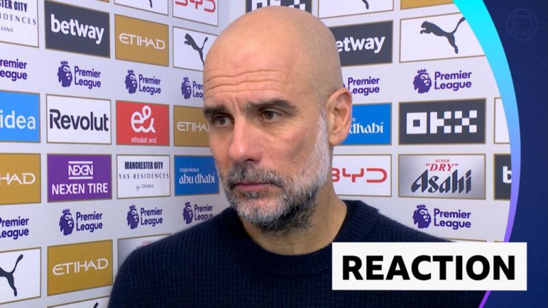 Manchester City Transfer News: This is level we have to play at for rest of year – Guardiola