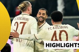 Augsburg mark landmark contest with win over Cologne