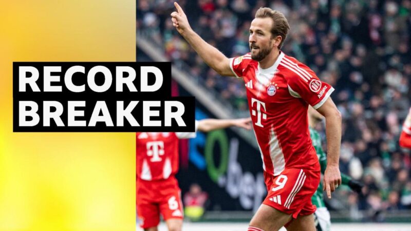 Kane becomes first Englishman to 500 career goals