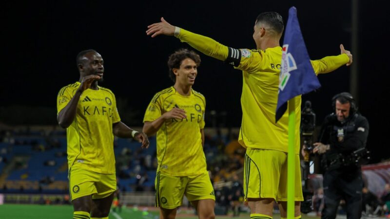 Ronaldo scores as Al Nassr stay atop Saudi table