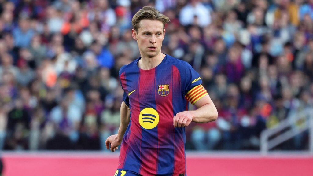 Barça’s De Jong (hamstring) out for up to 6 weeks