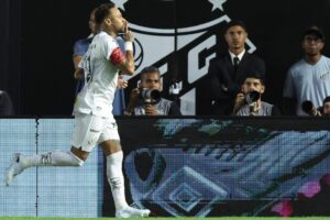 Neymar shushes critics after first goals in return