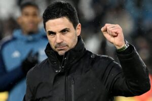 Arteta tempers Arsenal quadruple chat after draw