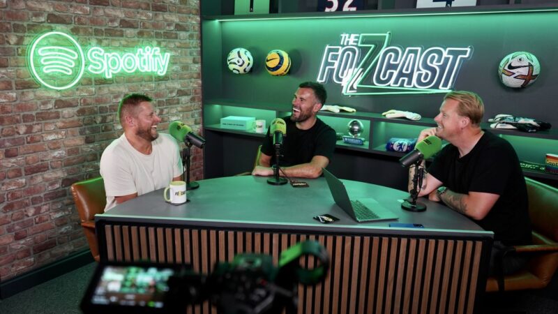 ‘Robbie Williams came, did the podcast, then sat with us for another hour afterwards, just chatting – he doesn’t watch telly, he just loves watching YouTube. He loves Mark Goldbridge!’ Ben Foster tells FFT about his transition from talent to podcaster