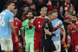 Deal Alert: PGMOL Release VAR Transcript for Man City’s Disallowed goal contribution vs Liverpool