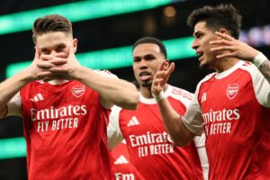 Nev: Arsenal answered questions in Spurs win and withstood championship race pressure
