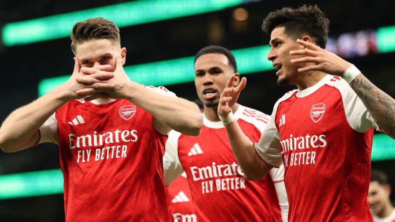 Nev: Arsenal answered questions in Spurs win and withstood championship race pressure