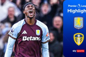 Late Abraham equaliser rescues point for Villa after Stach stunner