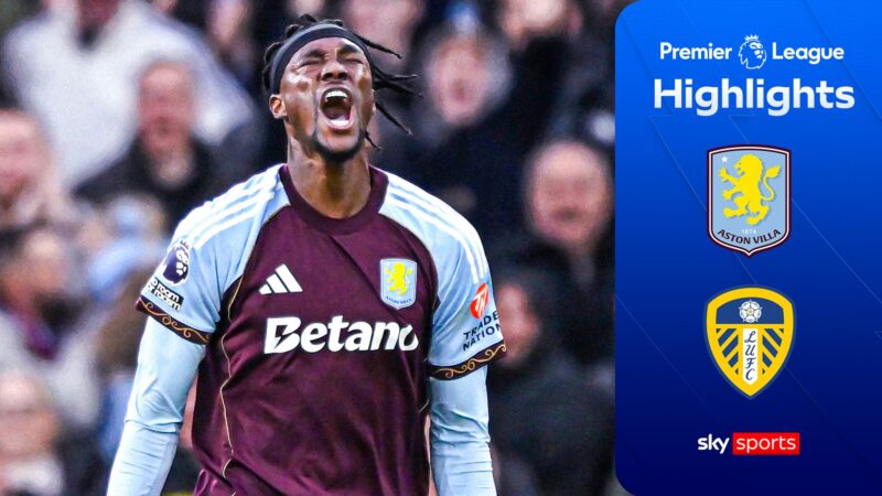 Late Abraham equaliser rescues point for Villa after Stach stunner