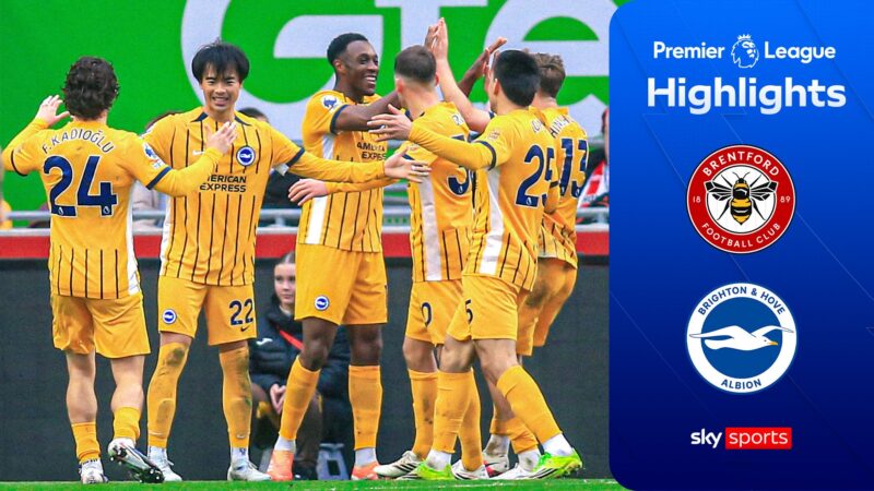 Brighton end six-encounter winless run against Brentford