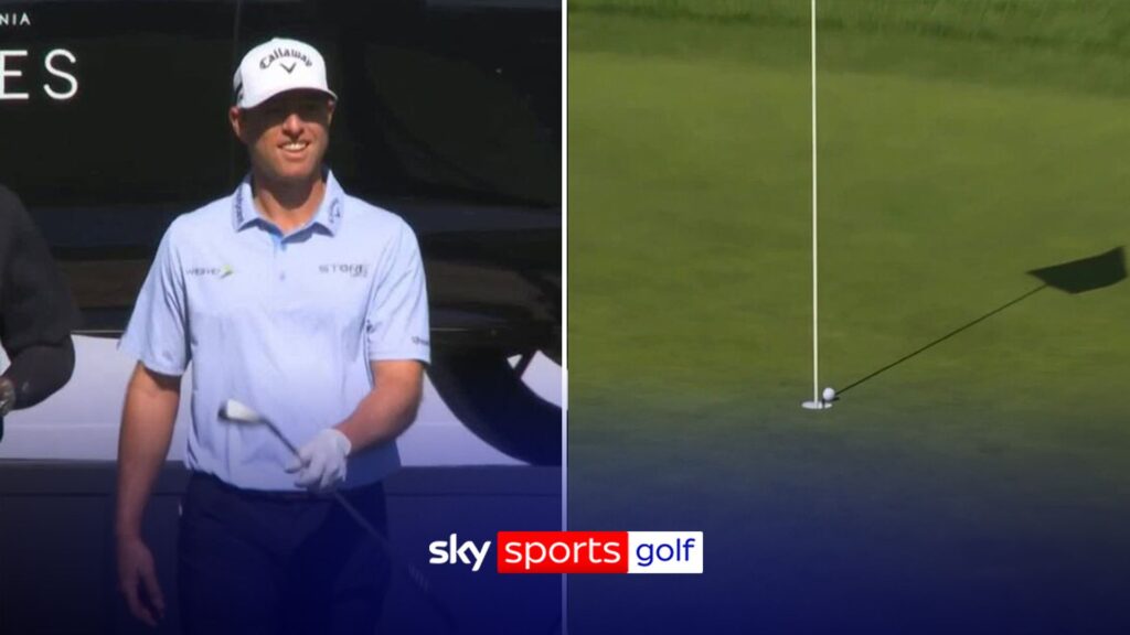 ‘In you go!’ | Greyserman hits PINPOINT hole-in-one at Genesis Invitational