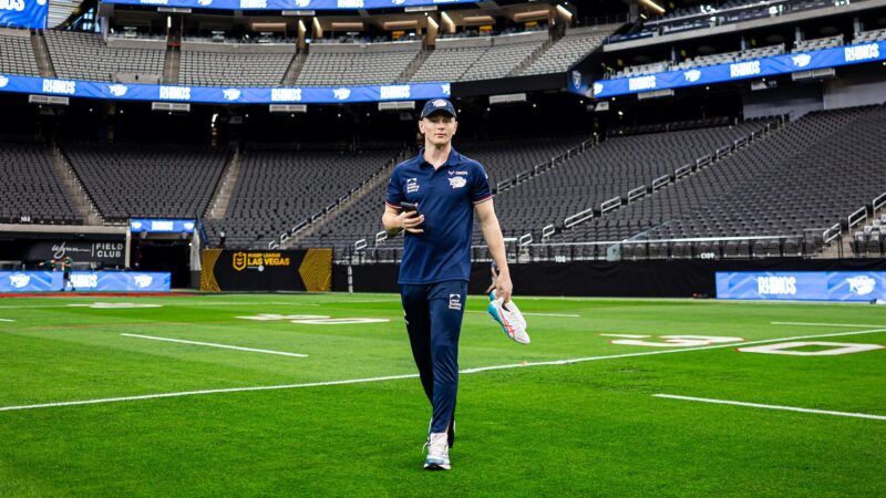 Newman and Hankinson relishing ‘surreal’ opening at Allegiant ground