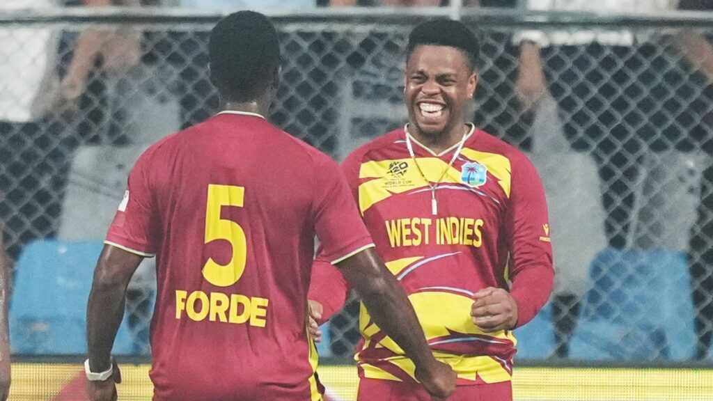 West Indies crush Zimbabwe by 107 runs to start Super 8 stage