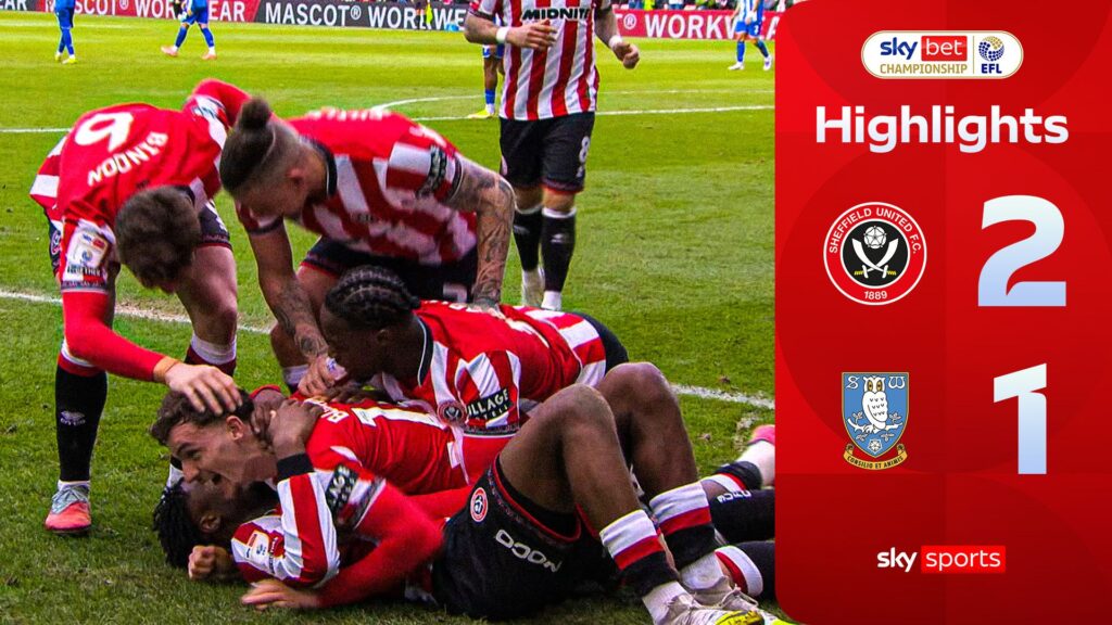 Down with 13 left to play! Blades condemn rivals Wednesday to relegation
