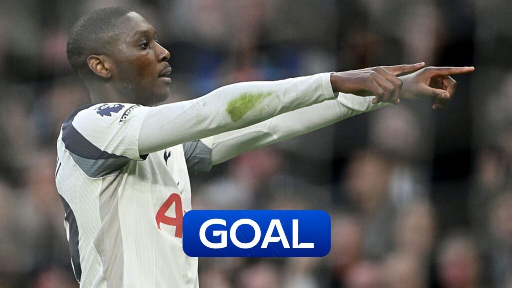 Gone in 24 seconds! Kolo Muani levels for Spurs straight from kick-off!