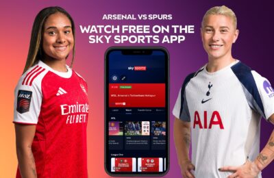 Stream Arsenal vs Tottenham for FREE on the Sky Sports App