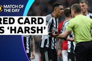 Did Ramsey deserve to be sent off?