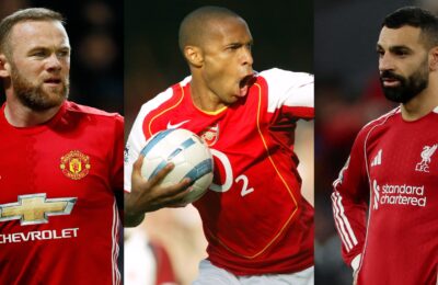 12 Greatest Forwards in Premier League History Ranked by Fans