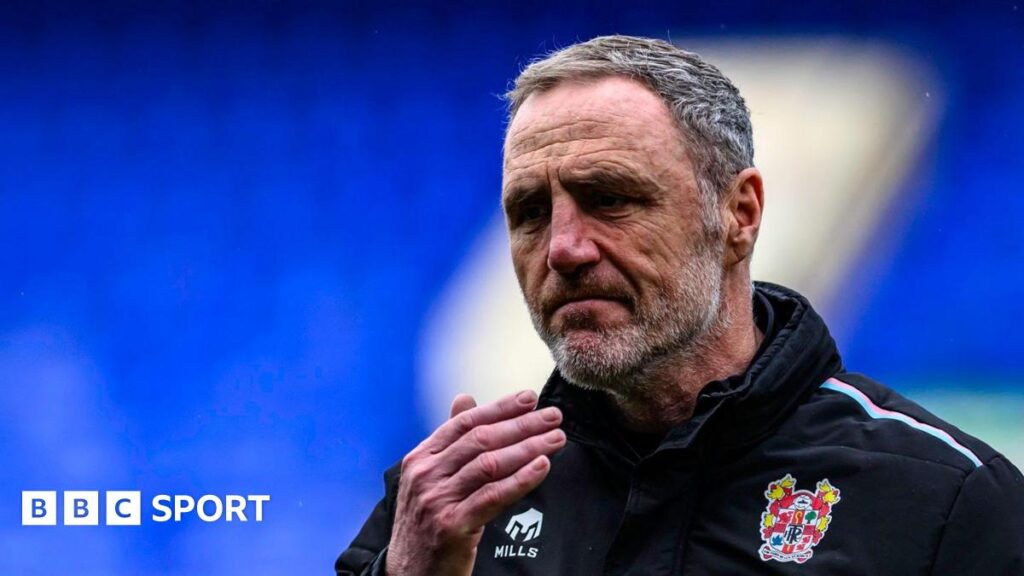 Tranmere sack boss Crosby after losing run