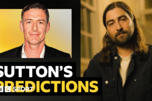 Sutton’s predictions v singer-songwriter & Chelsea fan Noah Kahan