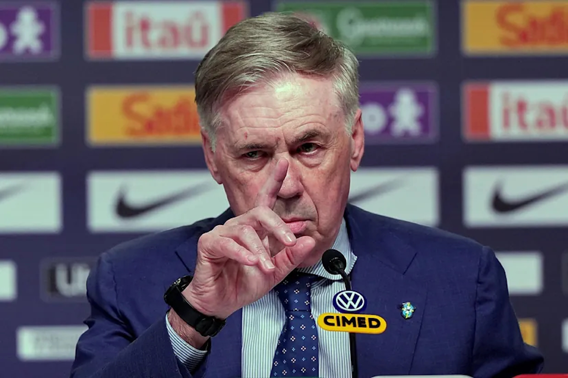 Ancelotti's promise with Brazil does not guarantee Neymar a place at the World Cup