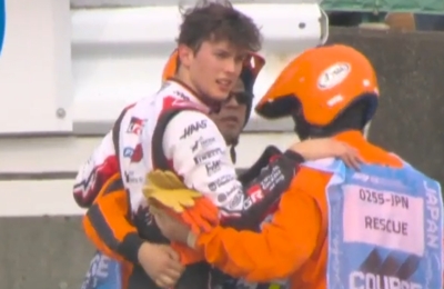 Bearman avoids serious injury after heavy Suzuka crash