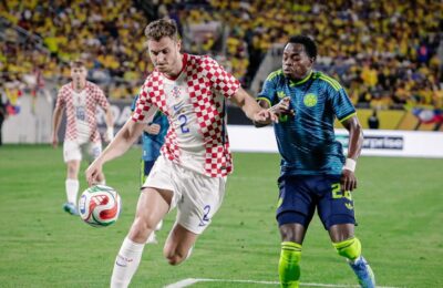 Croatia beats Colombia 2 1 in FIFA World Cup warm up