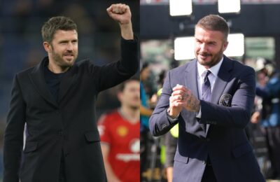 David Beckham backs Michael Carrick: He's the best manager for Manchester United
