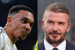 Report: David Beckham reacts as Trent Alexander-Arnold is left out of England squad