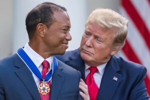 Donald Trump Reacts to Tiger Woods’ Car Crash