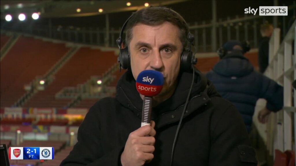 ‘Arsenal faithful have 10 more weeks of pain!’ | Nev weighs in on PL trophy run-in