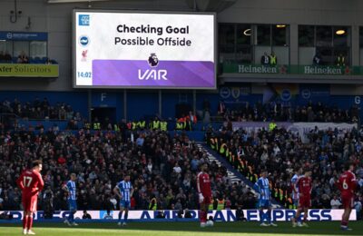 FSA survey finds 75% of football fans are against the use of VAR