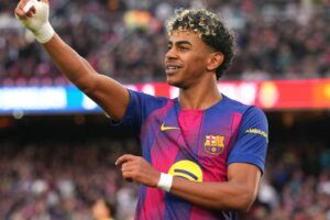 Barça’s Yamal after 1st hat trick: I’m happy again