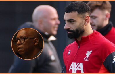 Ian Wright names the Liverpool figure who “will be happy” with Mohamed Salah’s exit