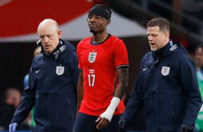 Injury Expert Predicts How Long Noni Madueke Will Be Out For After Uruguay Game