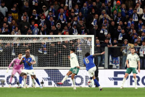 Italy 2-0 Northern Ireland: Tonali inspirational for Azzurri World Cup dream