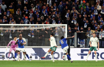 Italy 2 0 Northern Ireland: Tonali inspirational for Azzurri World Cup dream