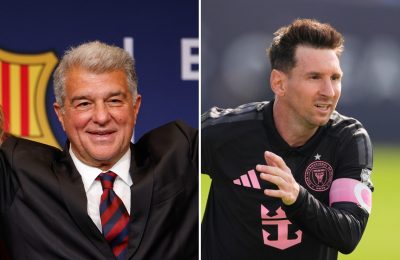 Joan Laporta takes another veiled shot at Lionel Messi and Barcelona fans don't like it