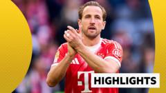 Kane & Olise score as Bayern beat Union Berlin