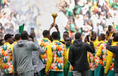 Lap of honour, a Youssou Ndour concert: How Senegal paraded AFCON trophy despite being stripped of title