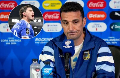 Lionel Scaloni gets emotional, ends press conference recalling injured Joaquín Panichelli's gesture