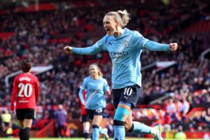 Explained: Manchester City closes on WSL title with 3-0 derby win; Arsenal downs Spurs